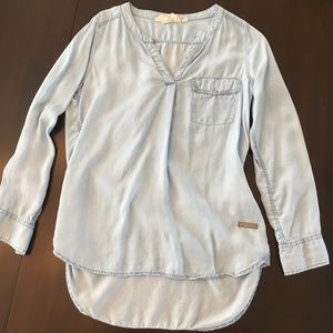 H&M Lyocell Chambray Shirt